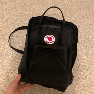 Fjällräven kanken black backpack classic
